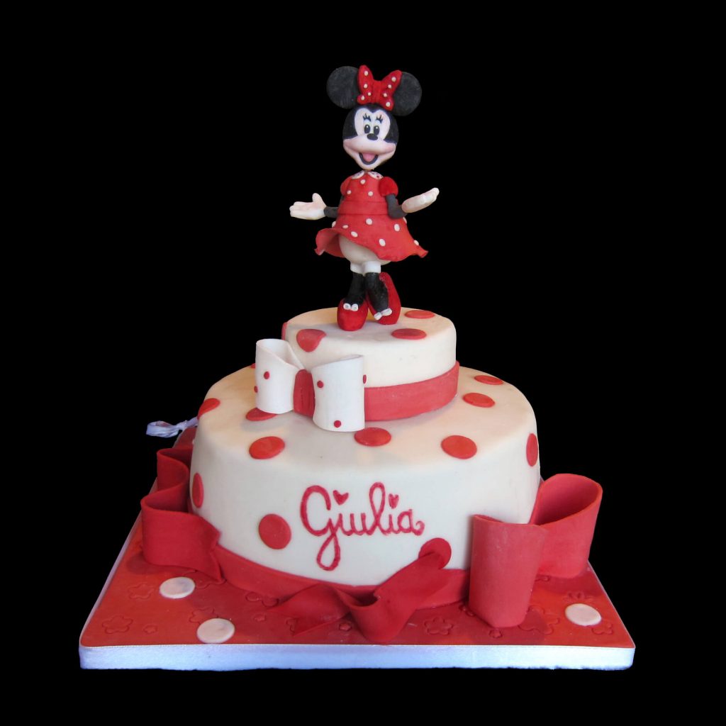 La Torta Di Minnie Per Il Primo Compleanno Di Giulia Via Dei Golosi